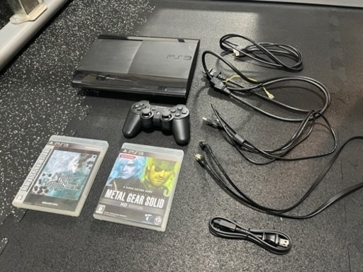 PS3本体(500GB)+メタルギアソリッドHD ニーアレプリカント