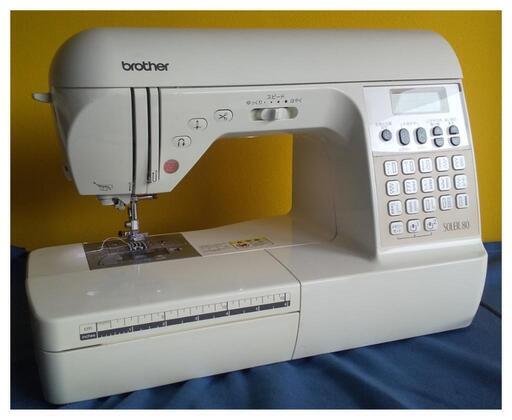 売約済み 美品 brother SOLEIL80 CPS77家電 生活家電 ミシン