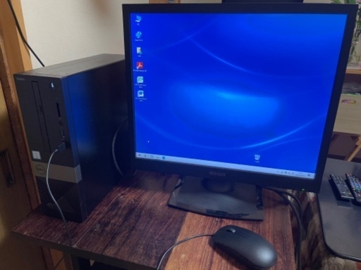 金沢市より、デスクトップ&モニター　DELL Vostro 3471 office2010 & I-O DATAモニター　セット