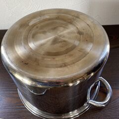マルチ調理器具セット　パスタ 鍋 蒸す 大きい鍋 １８００円の画像