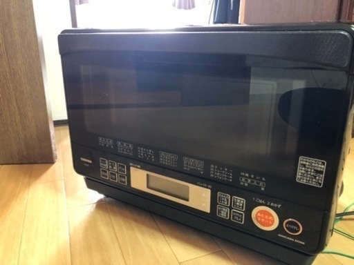 決まりましたTOSHIBAオーブンレンジ