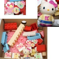 当時物 ダイヤブロック ジュニア ハローキティ うきうきマイルーム