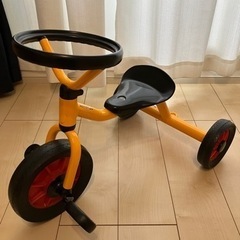 ★屋内使用／美品★ボーネルンド三輪車
