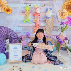 4月開催　【新作】子どもの日おすわりアートフォトブース撮影会@長久手