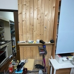 【引き取り確定】2×4材　木の壁