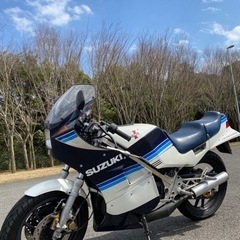 RG250ガンマ保険8年4月まで付きの画像