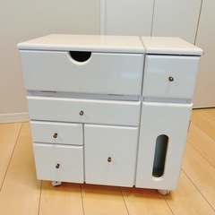 【無料】コスメワゴン ドレッサーの画像