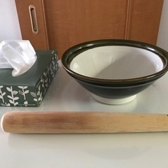 【差し上げます】すり鉢、麺棒
