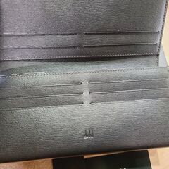 【愛品館 市原店】ダンヒルサイドカーブラック長財布の画像