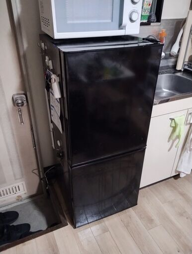 2ドア冷蔵庫ニトリ 冷蔵73l 冷凍33l 2021年製