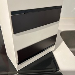 【ニトリ】キッチン　マグネットゴミ箱の画像