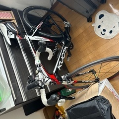 マビック付き　クォータ KHARMA EVO（ホワイト/レッド）