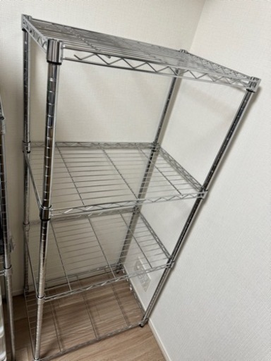 スチールラック　3段　ニトリ　美品