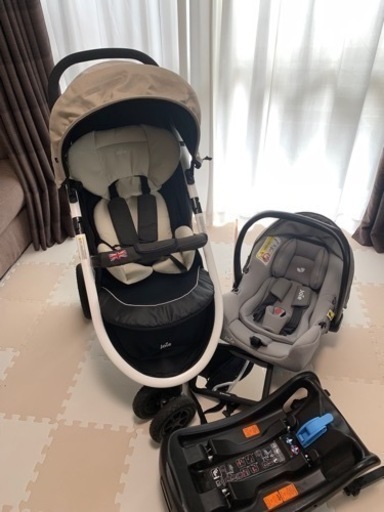 〔お譲り先決定〕joieジョイートラベルシステム（ベビーカー、チャイルドシート、ベース）