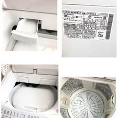 ★激安超美品❗️　HITACHI 日立　8kg ビートウォッシュ❗️2022年製❗️温水ナイアガラ洗浄　BW-DV80G 洗濯乾燥機の画像