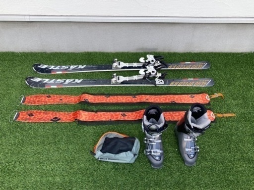 バックカントリースキーセット　山スキー