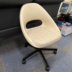 【中古】IKEA イケア ELDBERGET エルドベルゲット MALSKAR 回転チェア パッド付 家具の画像