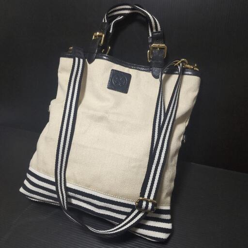 Tory Burchトリーバーチ／白系 トートバッグ