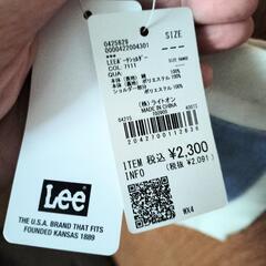 Lee ☆  リー  サコッシュ  斜め掛けバック 新品未使用タグ付の画像