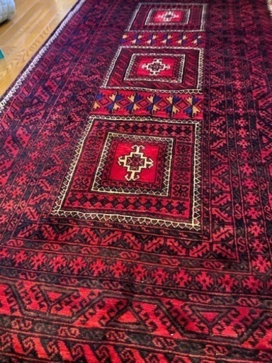 バルーチ絨毯　ペルシャ絨毯　ヴィンテージラグ ペルシャ絨毯バルーチ ヴィンテージ 130×240家具 カーペット/マット/ラグ