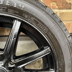 軽自動車用タイヤ、アルミホイール4本セット美品の画像