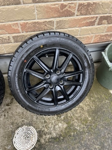 軽自動車用タイヤ、アルミホイール4本セット美品