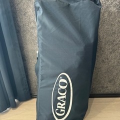 graco ベビーベッド折りたたみの画像