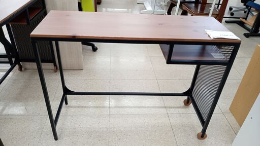 ★ジモティ割あり★ IKEA デスク ブラウン H76×D36×W100 クリーニング済み TJ4881