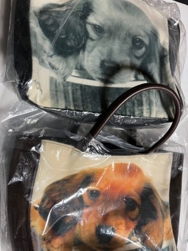 犬　鞄　カバン　バッグ　ポーチ