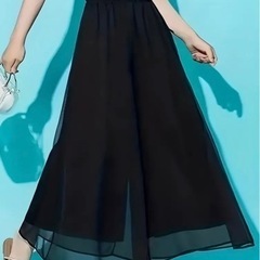 ワイドパンツ 夏用の画像