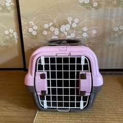 リッチェル キャンピングキャリー ダブルドアS ライトピンク