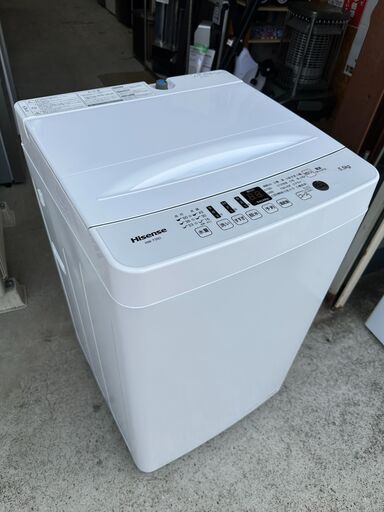 【動作保証あり】Hisense ハイセンス 2021年  HW-T55D 5.5kg 洗濯機【管理KRS656】