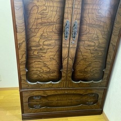 洋服タンス　家具 ドレッサーの画像