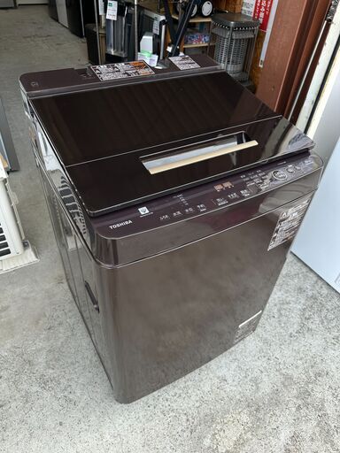 【動作保証あり】TOSHIBA 東芝 2019年 AW-10SD8 10.0kg 洗濯機 ウルトラファインバブル洗浄【管理KRS657】