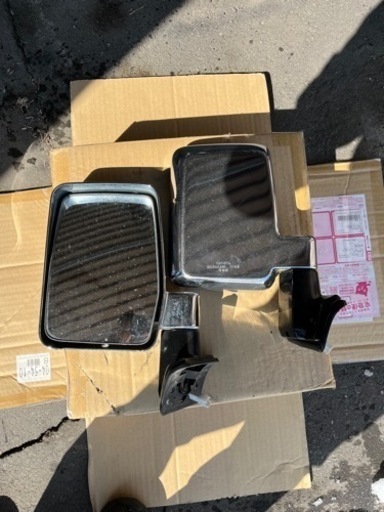 ランクル70 純正サイドミラー　電動