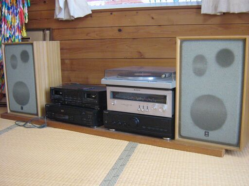 訳あり　Technicsレコードプレーヤー Yamahaスピーカー　 Sonyチューナー