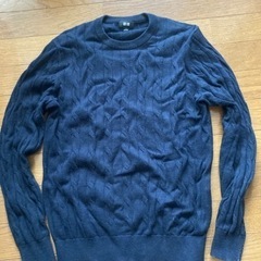 【カシミヤブレンド】ユニクロS メンズニット