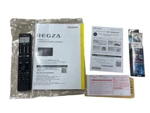 REGZA（レグザ）48X8900L 48型4K有機ELテレビ 2023年製