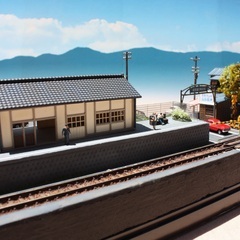 Nゲージ ジオラマ 「幸堤駅」 ジオコレ ストラクチャー 鉄道模型の画像