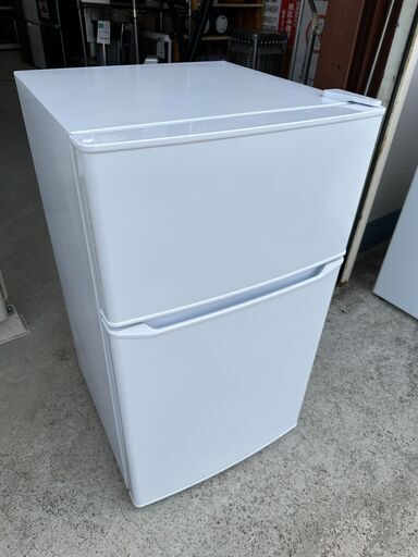 【動作保証あり】Haier ハイアール 2022年 JR-N85E 85L 2ドア 直冷式 冷凍冷蔵庫【管理KRR594】