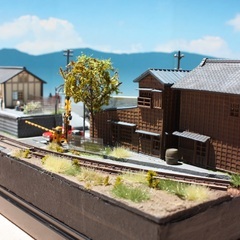 Nゲージ ジオラマ 「幸堤駅」 ジオコレ ストラクチャー 鉄道模型の画像
