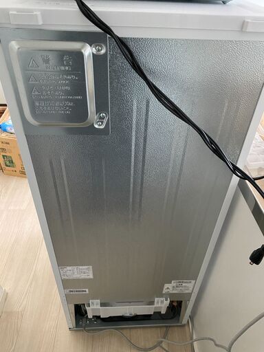 2022年製　ハイアール2ドア冷蔵庫121L　2023年購入　右開き　3/24までに来られる方限定。