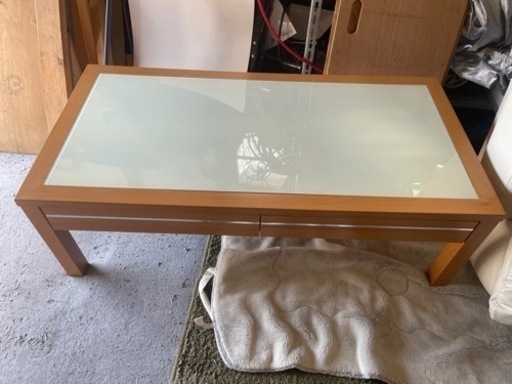 【リサイクルサービス八光】幅120cm　ニトリ　センターテーブルフーガA 120　CT-651