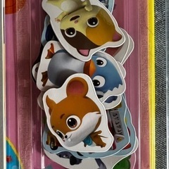 ベビーバス たのしい いちにち　マグネットシール絵本の画像