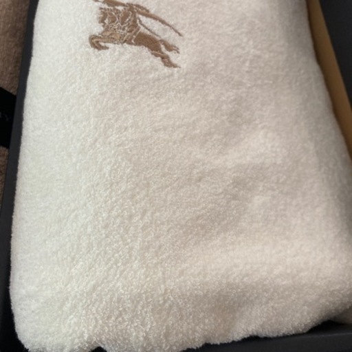 バーバリー　タオルケット　タオルシーツ　新品