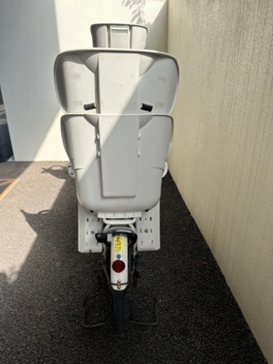 ブリヂストン ビッケ ホワイト 20インチ 前後子供のせ自転車 非電動タイプ