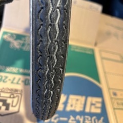 新品 未使用品子供自転車タイヤ14X1.75セットの画像