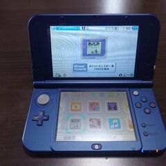 New Nintendo 3DSLL ポケモンVC版2本付きの画像