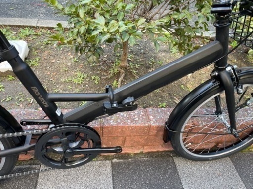 ?新車?マルイシ　ROXY　折畳自転車　20インチ　SHIMANO/外装6段変速　LEDダイナモライト　マットブラック　