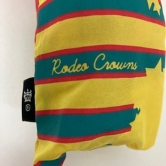 ☆値下げ☆I2403-617 Rodeo Crowns おりたたみ傘 総柄 キズ汚れ有りの画像